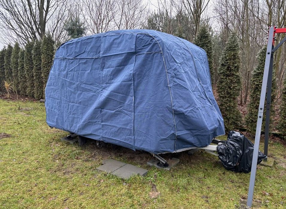 Pokrowiec Na Przyczepę Kempingową Niewiadów N126N, NOWY + GRATIS Torba