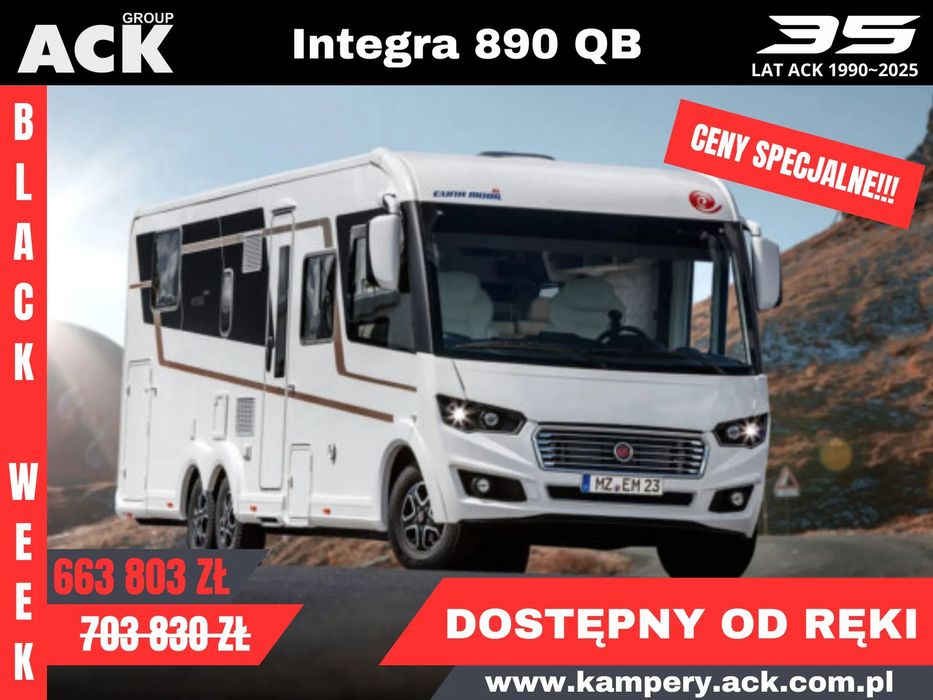 Eura Mobil Integra 890 QB  Eura Mobil Integra 890 QB Kamper