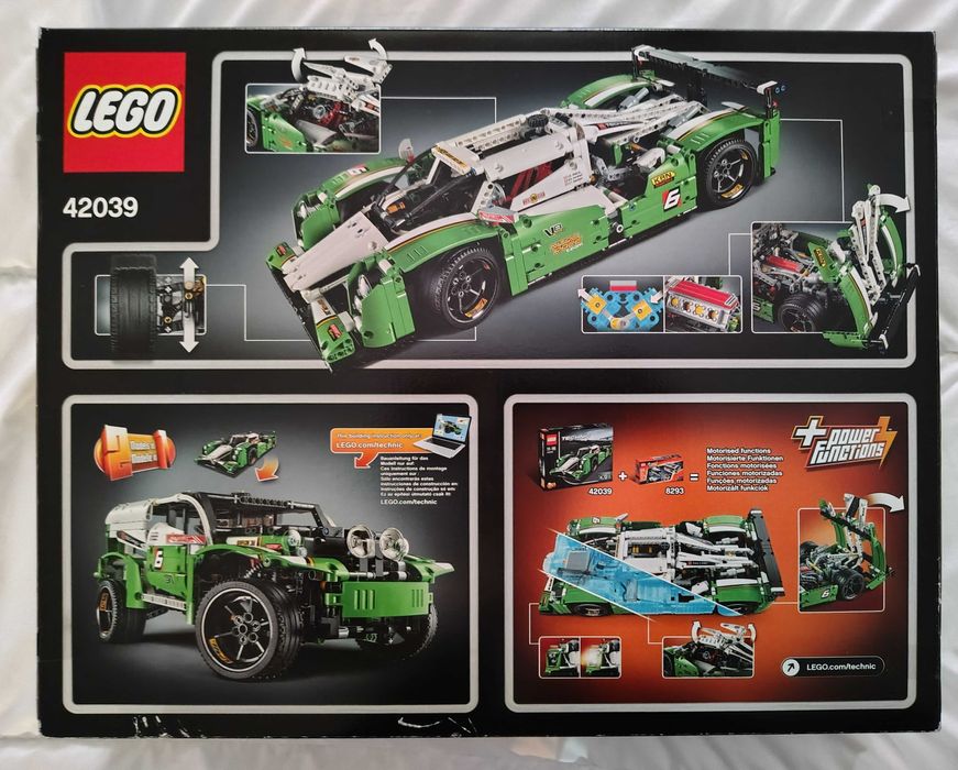 LEGO Technic 42039 – Supercarro de Corrida 24h | Novo, Selado e Raro!