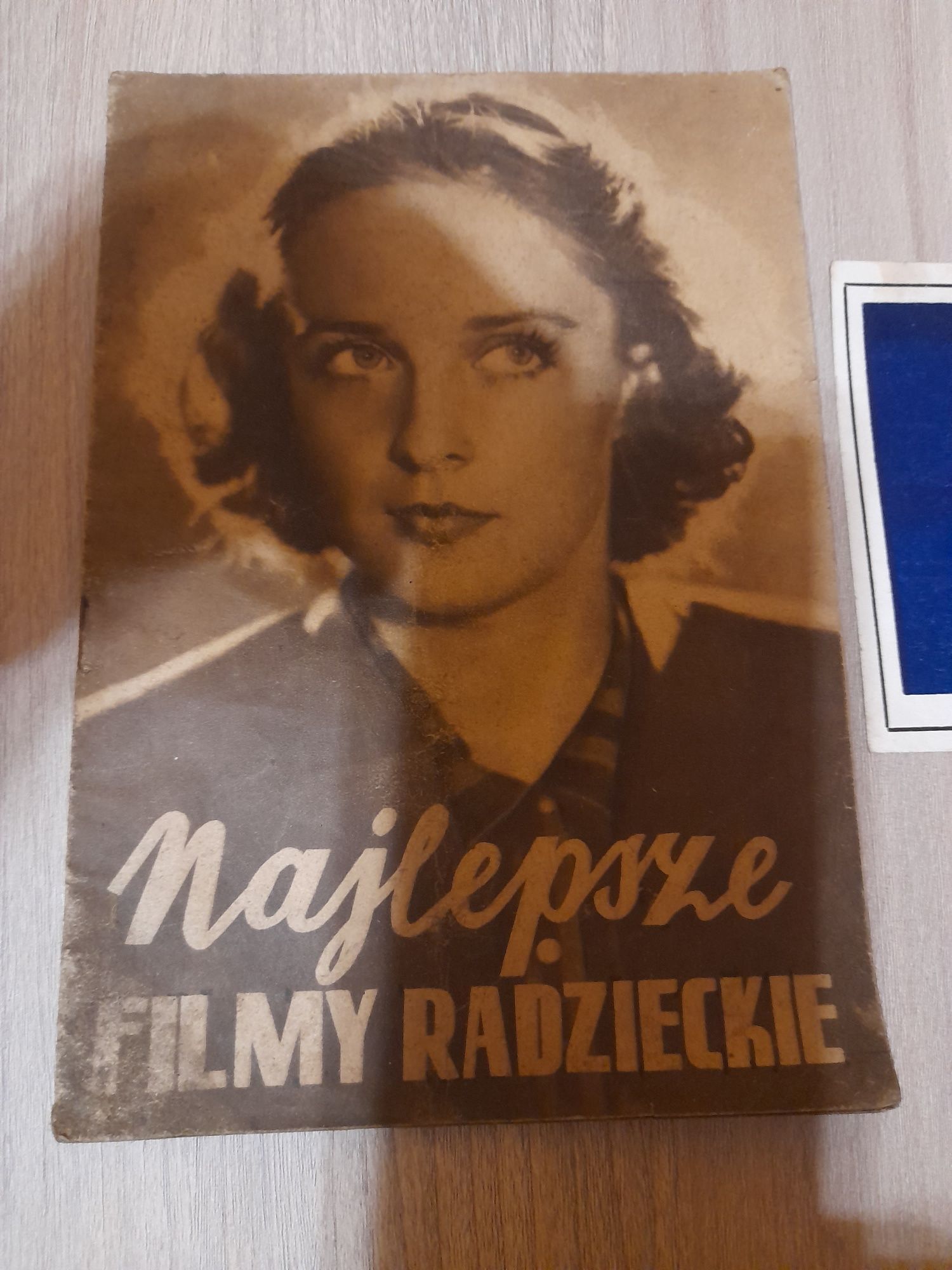 Stara broszura Najlepsze Filmy Radzieckie