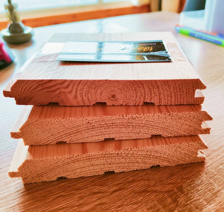 Фальшбрус, вагонка, тераса сосна, дуб, вільха, береза, липа