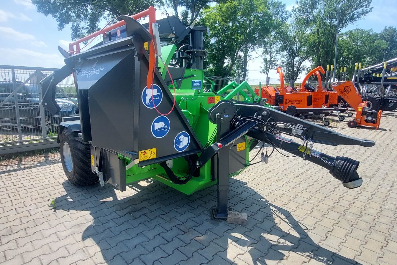 HEIZOHACK HM 8-400 – profesjonalny RĘBAK Bebnowy WOM  40cm
