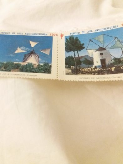 Selos do I.A.N.T. 3 coleções diferentes de compostas por 5 selos junt