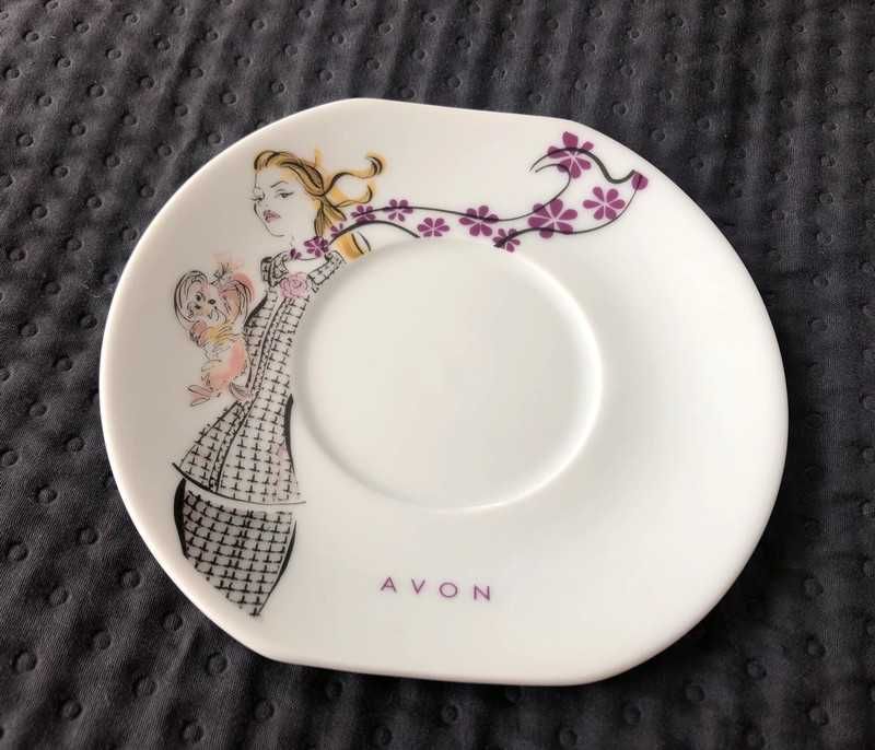 Porcelanowa zastawa do kawy, herbaty (x6)  AVON