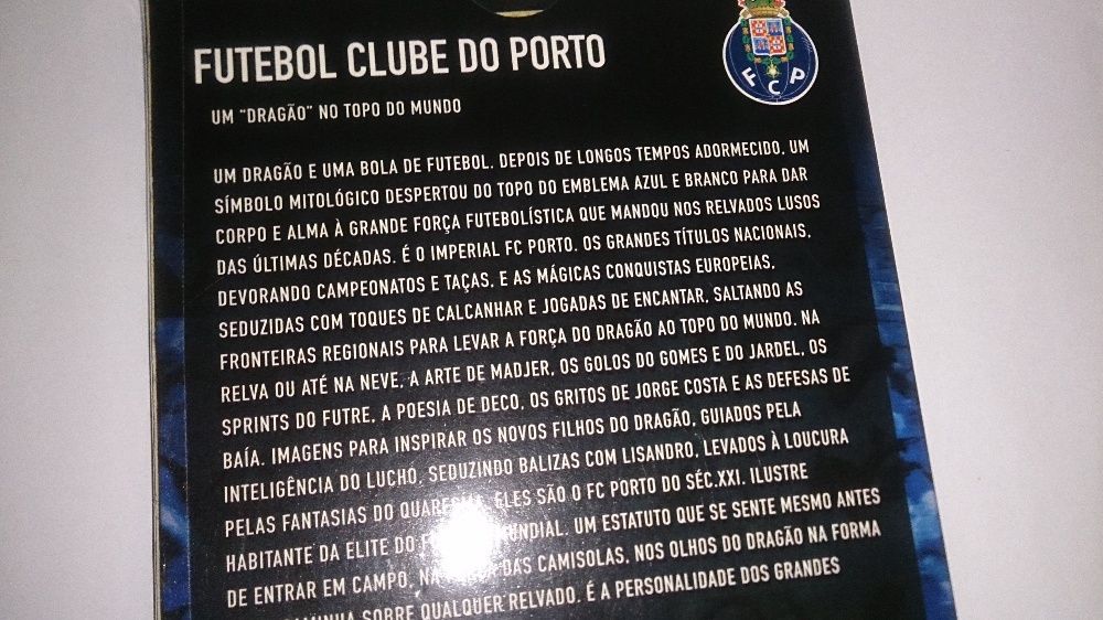 fan card 20 cartões 2017/08 futebol clube do porto) coleção completa