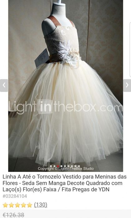 Vestido comunhão