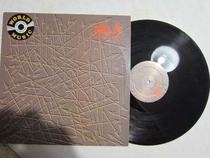 Alex Fx Drums of Kenya 33 RPM Vinil Vinyl