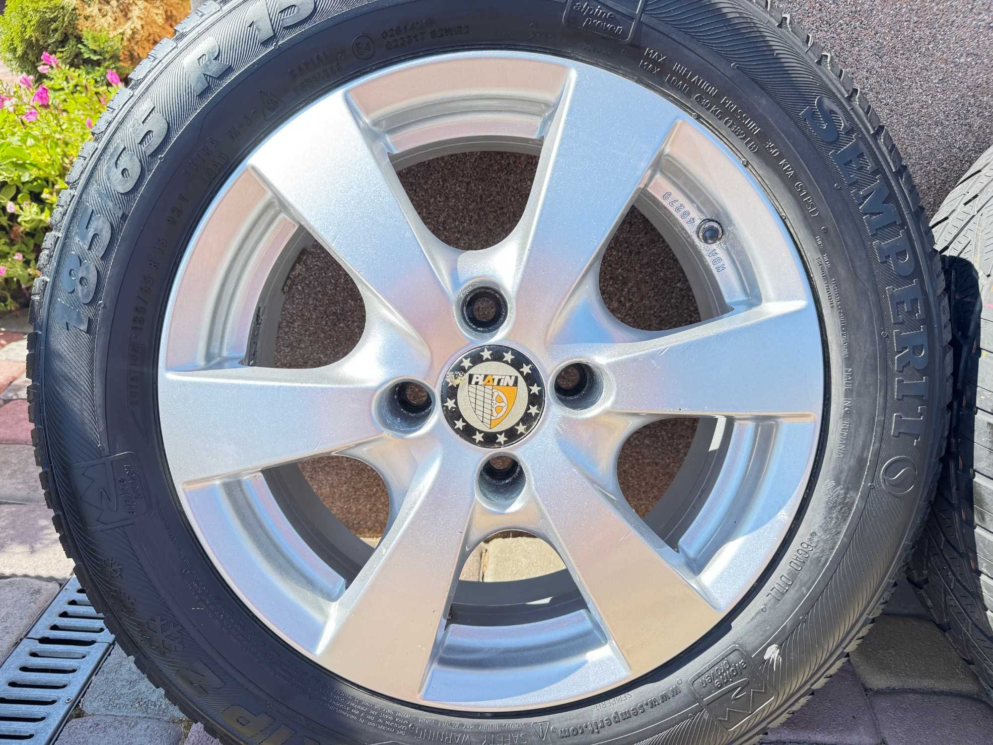 Тітанові діски Platin 4*108 R15 Ford-Audi-Citroen-Peugeot