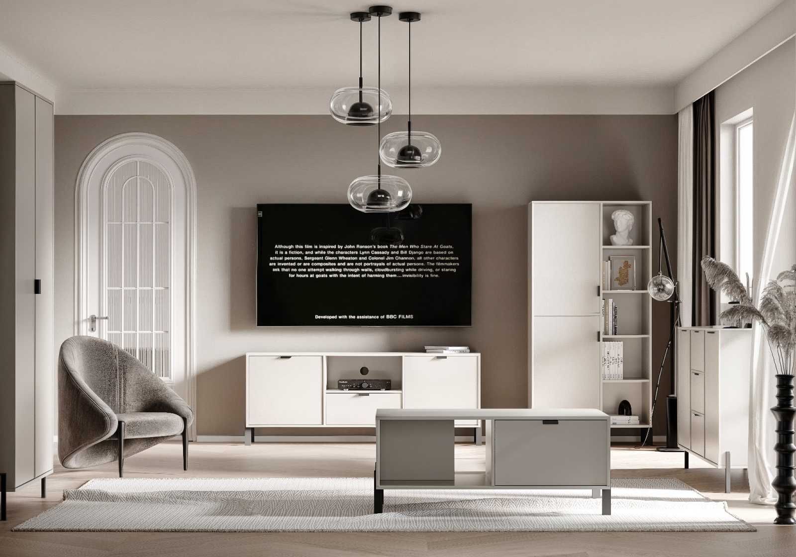 Szafka/komoda Cremona 109x85x45 (beż piaskowy)