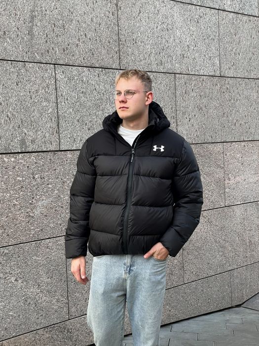 Куртка Under Armour. ЛЮКС якість. Пуховик Андер. Чоловіча тепла куртка