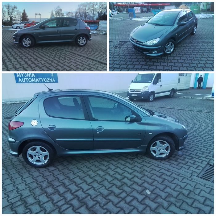 Peugeot 206 1,4 I wersja JBL,5 drzwiowy.