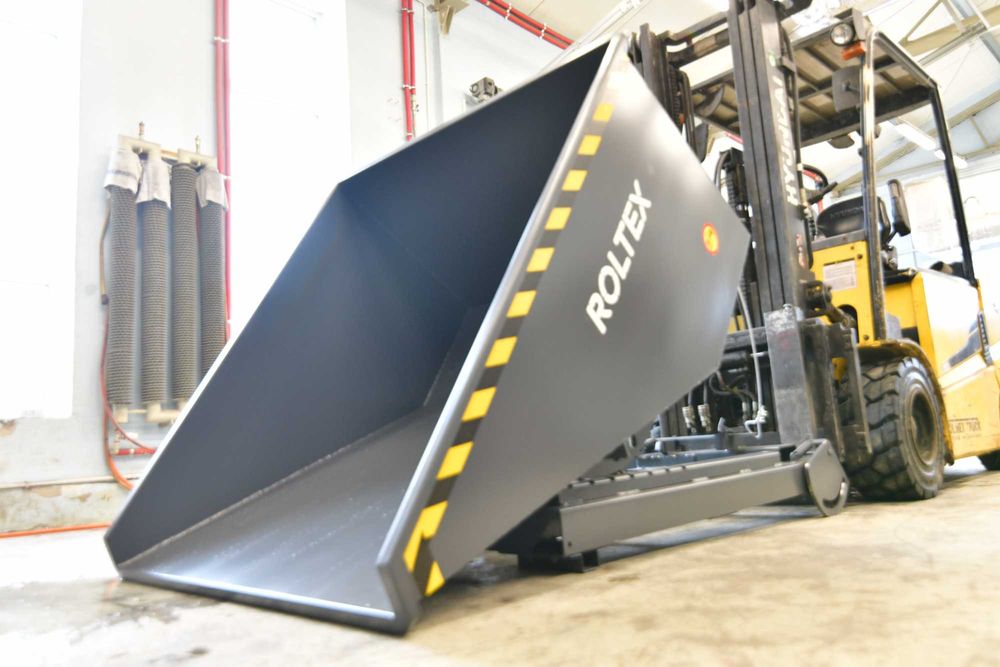 Kontener 900L do wózka widłowego / Koleba / Kontener pod maszyny