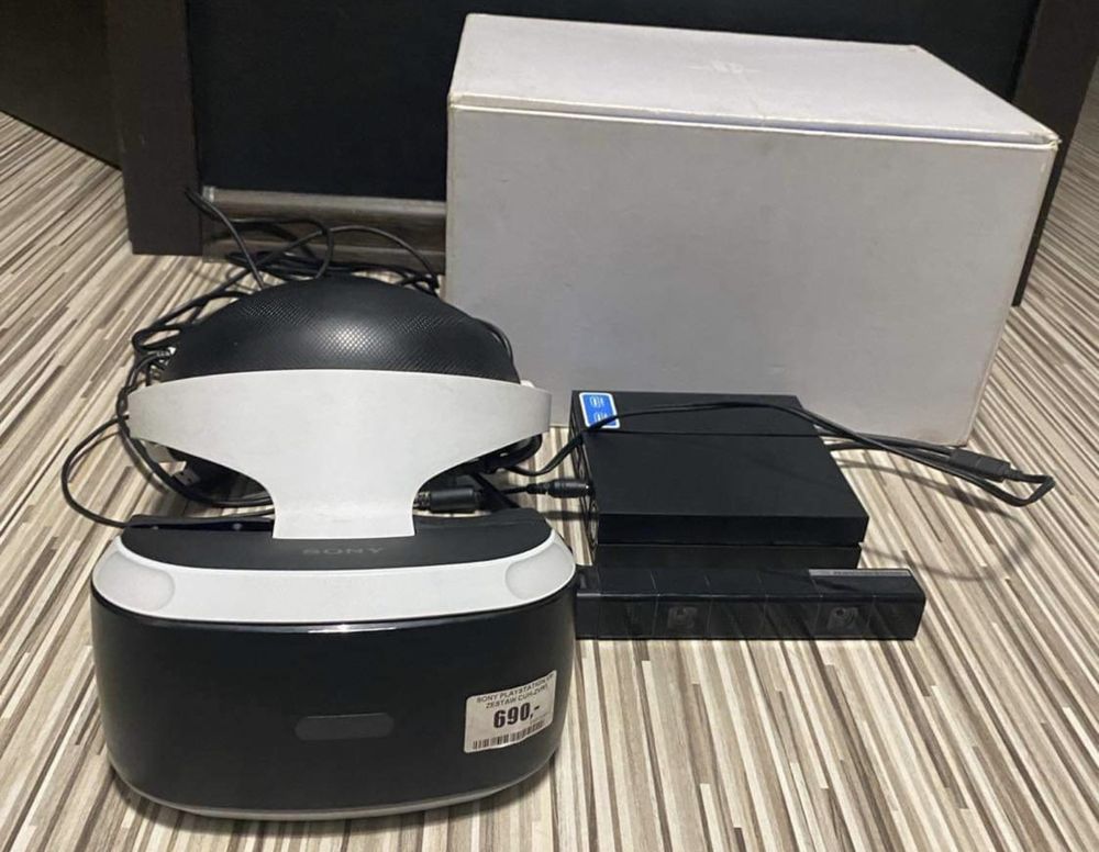 Zestaw Sony Playstation VR CUH-ZVR1 gogle, modól i kamera