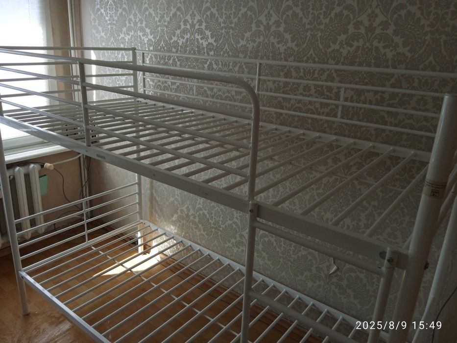 łóżko piętrowe  białe z Jyska 90/200