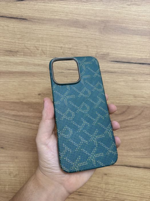 Чохол Pitaka Monogram Tactile Woven 16 Pro Max