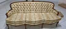 Piękny barokowy zestaw Ludwikowski Sofa 2x fotel