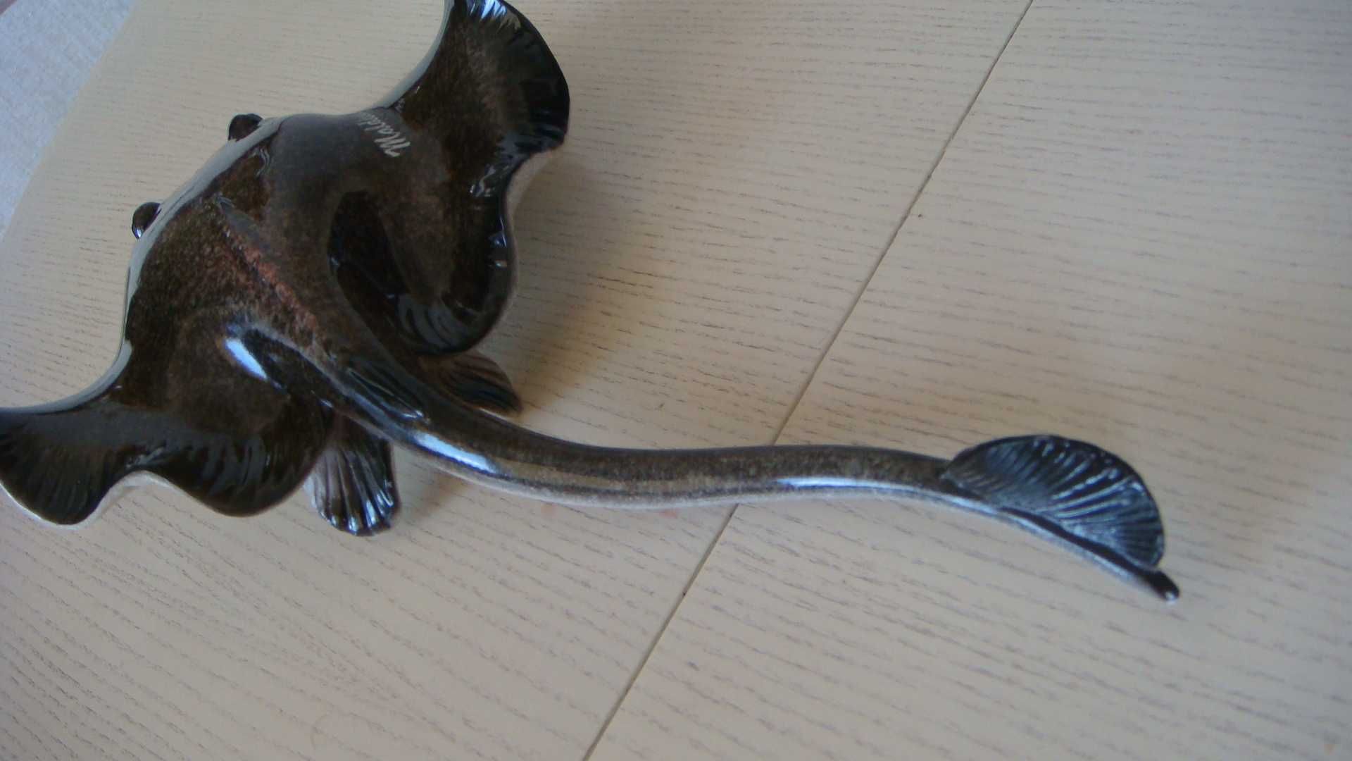 Керамическая фигурка скат, 34 х 18 см