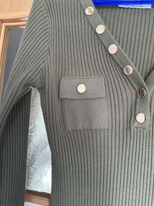 Sukienka dzianinowa S kokor khak