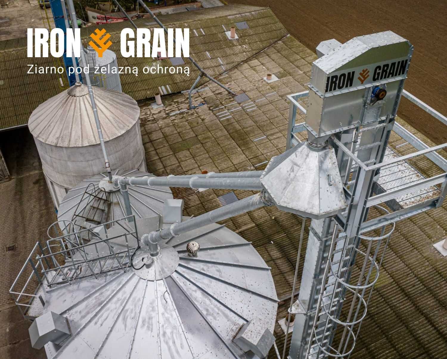 Podajniki kubełkowe do silosów podajnik pionowy na ziarna IRON GRAIN