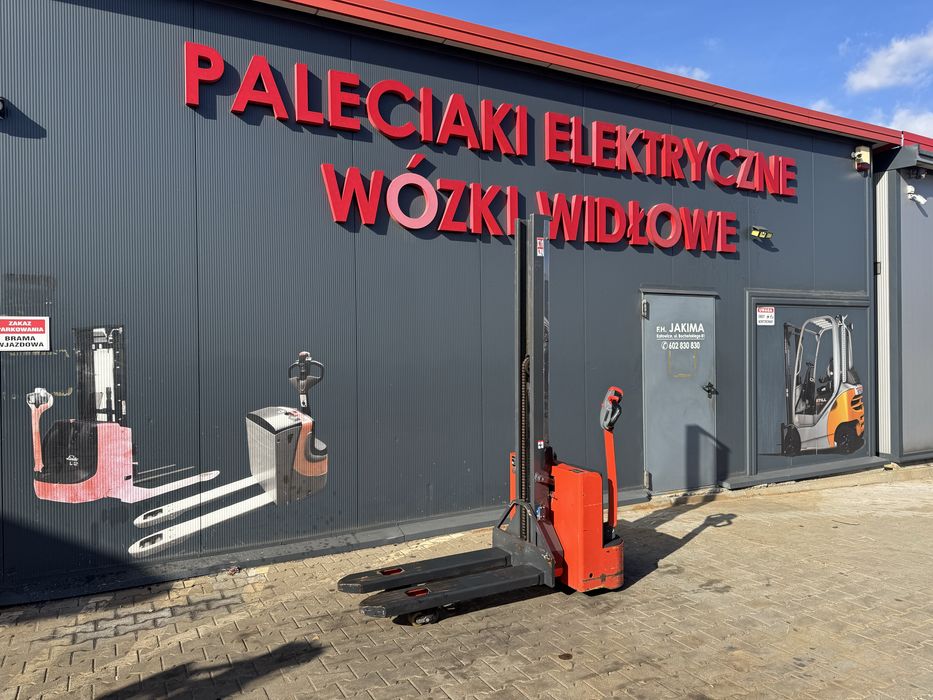 Paleciak elektryczny Linde M 10 i 2018 r 200 cm 1000 kg mały paleciak