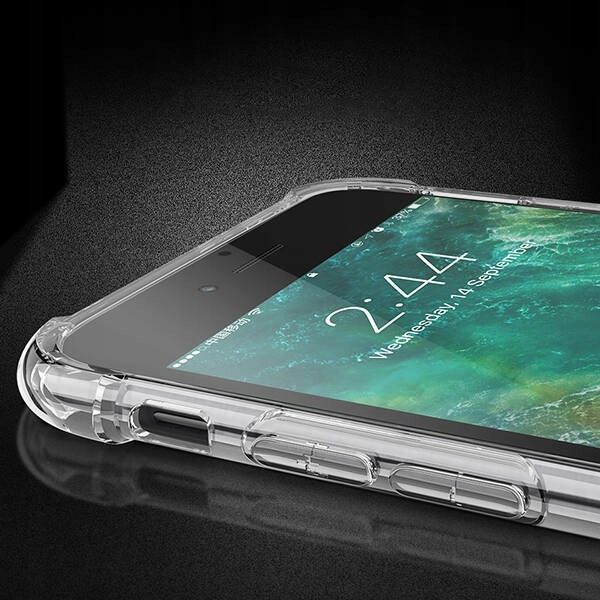 Etui Antishock Transparent Motorola Edge 30 Fusion Grube Krawędzie