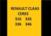 Renault Claas CERES 316_326_336_346 Serwisowa Instrukcja Napraw
