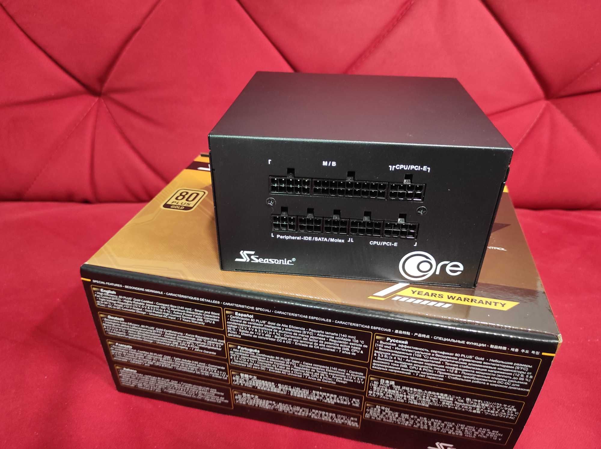 Блок живлення SeaSonic CORE GX-550 Gold