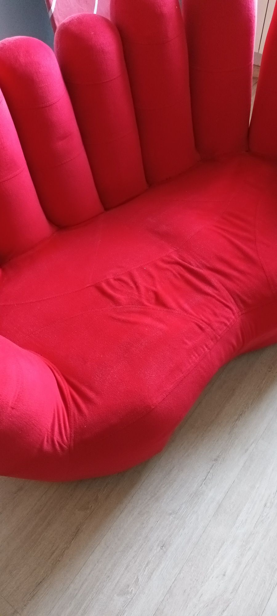 Mini Sofa czerwona mlodziezowa