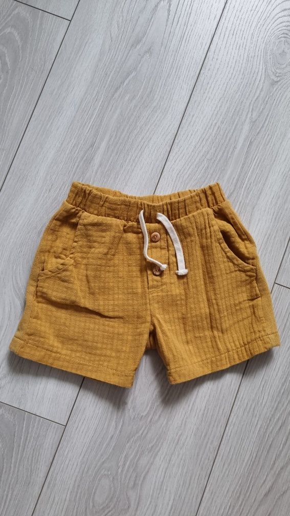 Krótkie spodenki szorty Zara 98 nowe