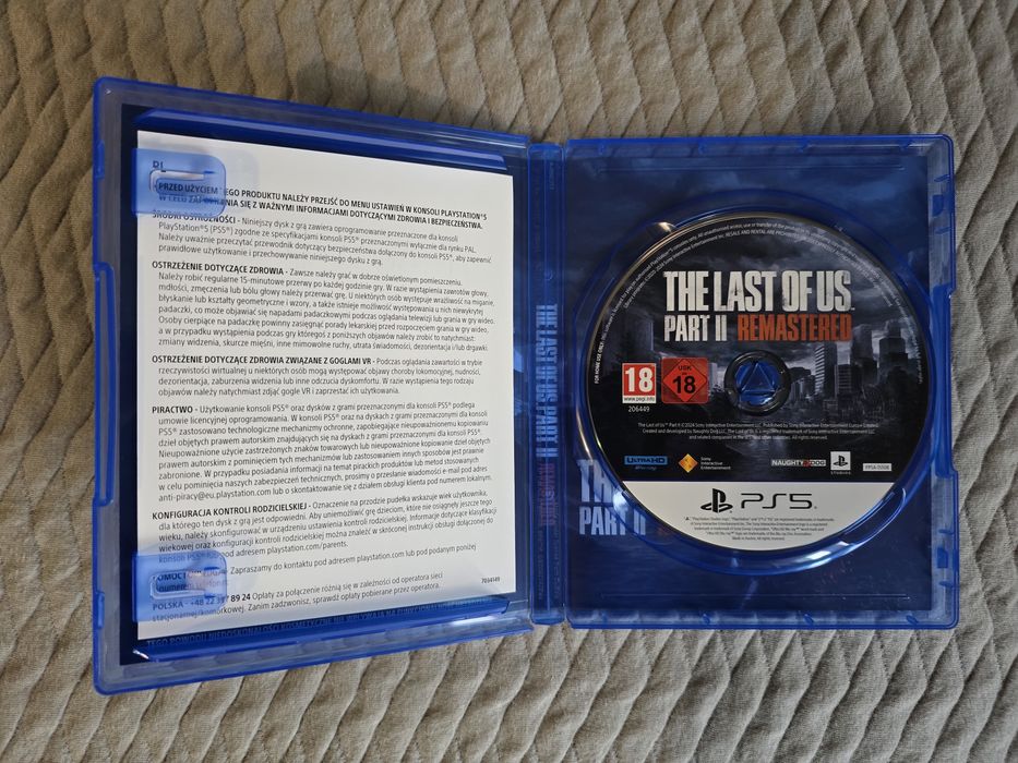 The Last Of Us Part II Remastered Gra na PS5