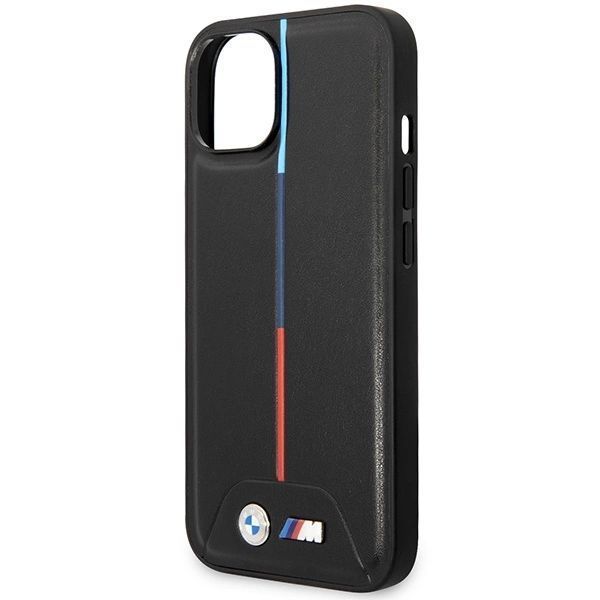 Etui Bmw M Quilted Tricolor Na Iphone 15 / 14 / 13 - Czarne