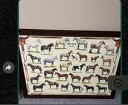Vendo quadro para decoracao com as racas todas de cavalos