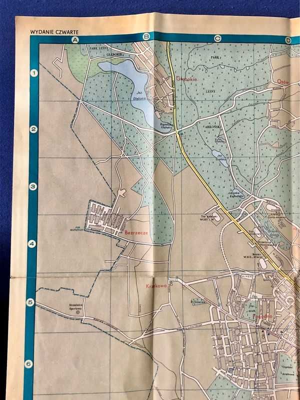 Plan Szczecina PPWK 1968