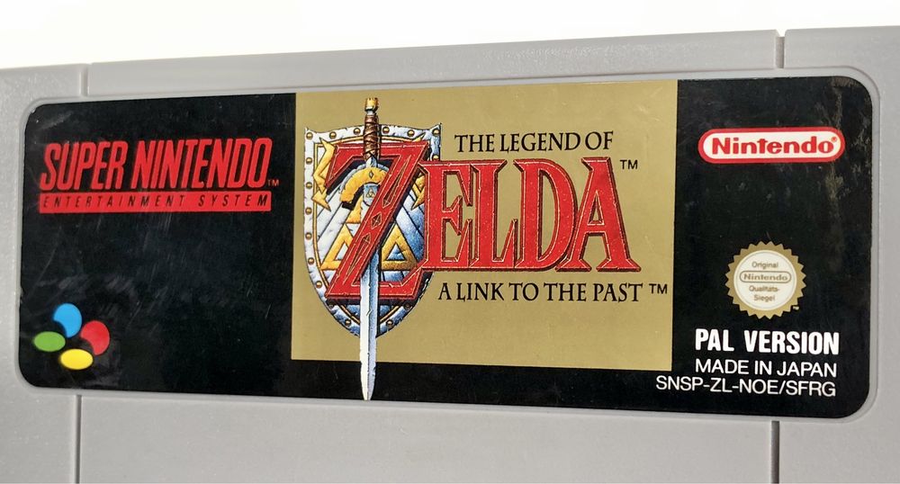 Gra The Legend of Zelda A Link to the Past Super Nintendo SNES niemiec