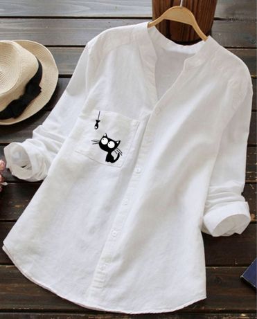 Біла блузка/ сорочка