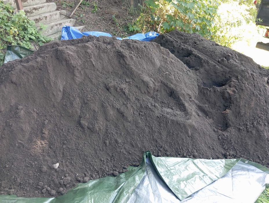 Czarnoziem przesiany piasek ziemia Szczecin Goleniów