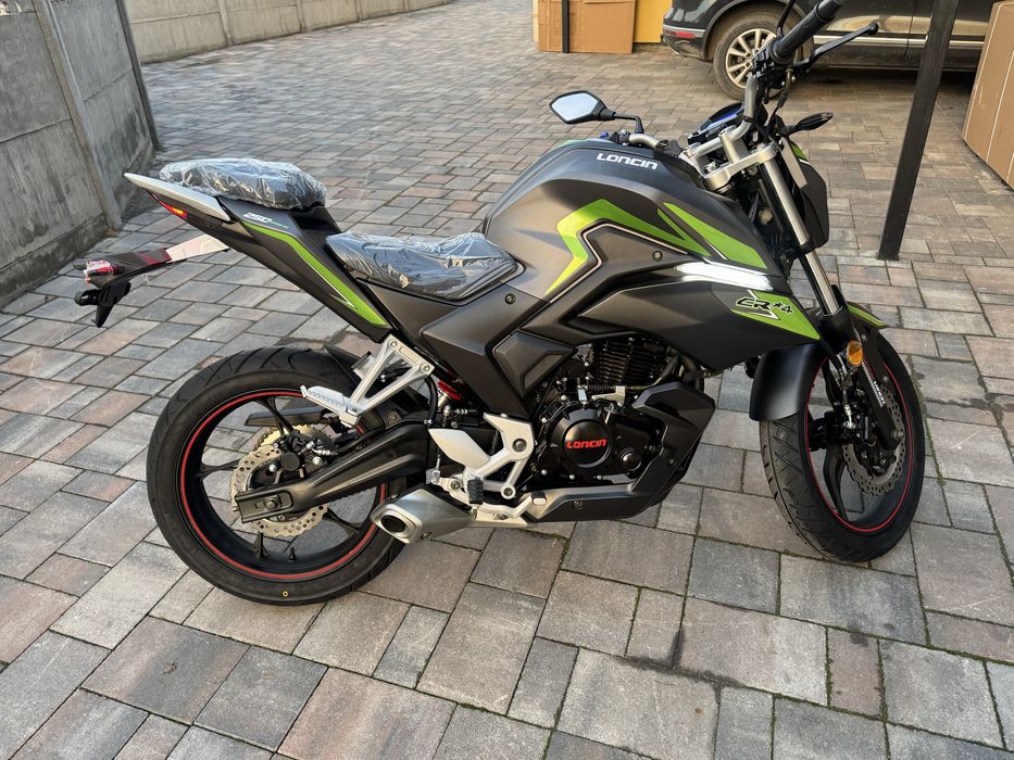 Мотоцикл LONCIN LX250-15 CR4, Доставка