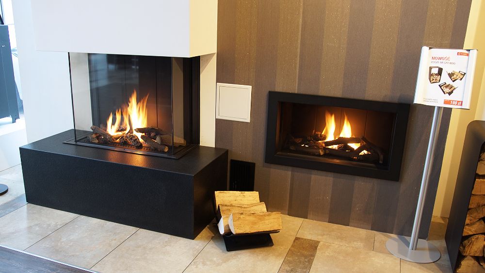 gazowy KOMINEK kompleksowy montaż w Nowoczesnej zabudowie 10 lat gwar