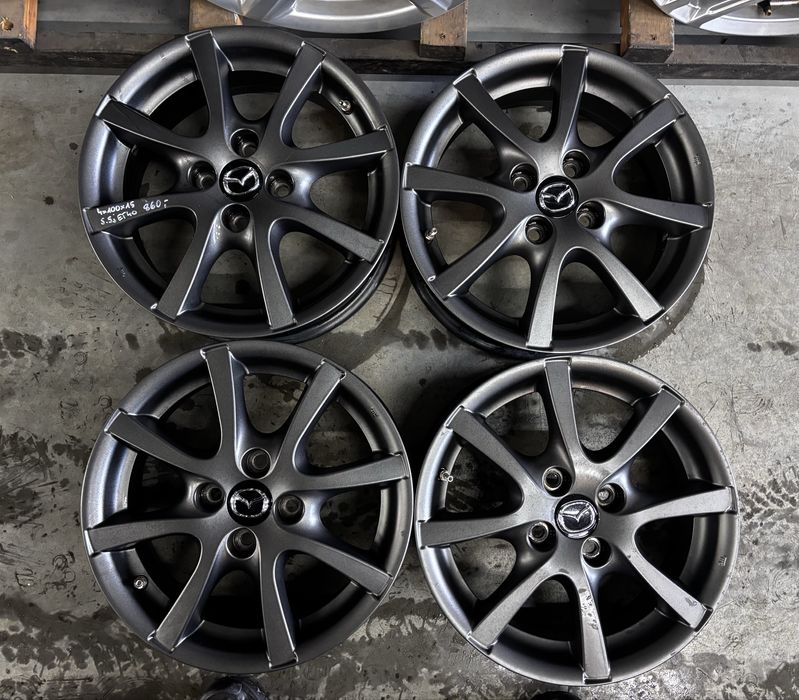 Felgi aluminiowe 4x100x15 5.5J ET40 MAZDA TOYOTA SUZUKI