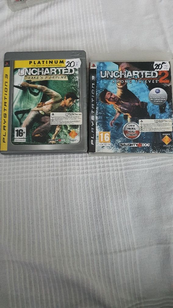 Uncharted 1 i 2 drakes fortune among thieves ps3