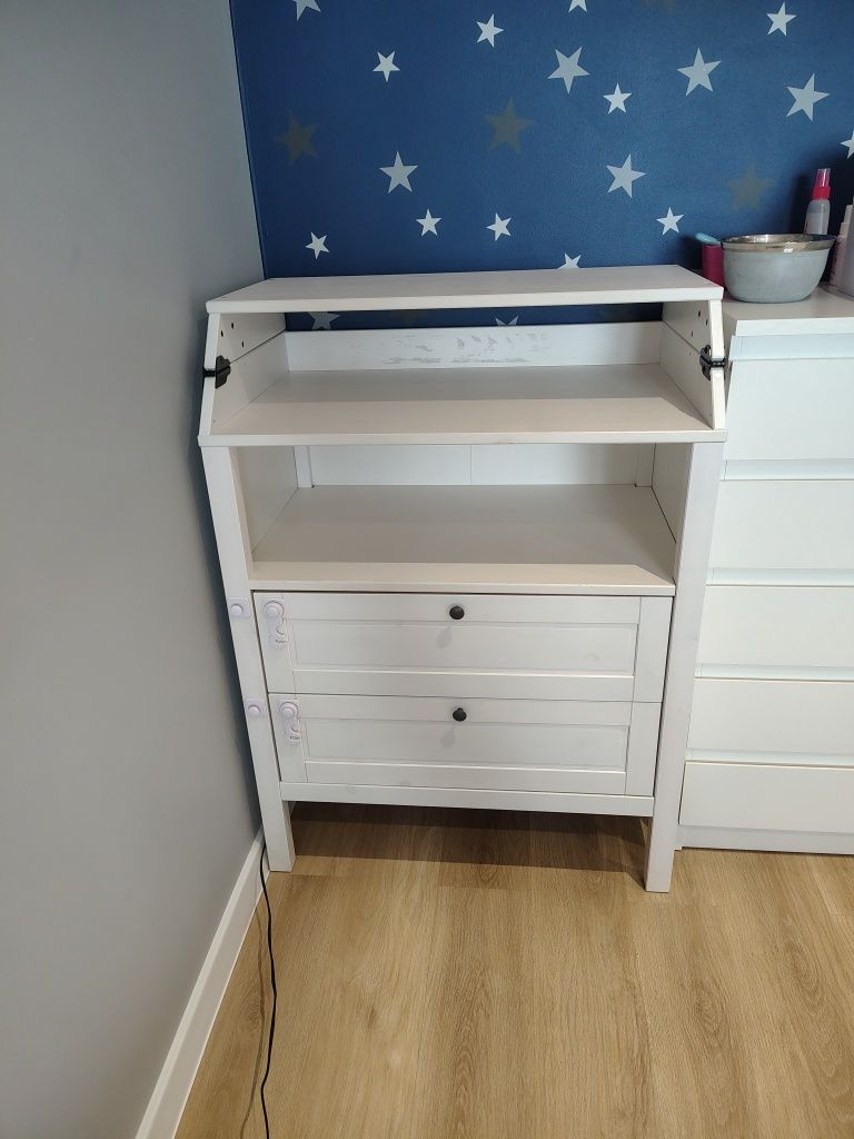 IKEA SUNDVIK komoda z przewijakiem biała