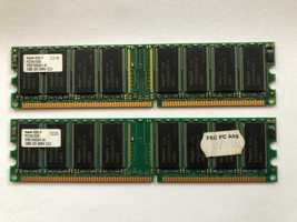 Pamięć RAM 2 Szt. hynix DDR PC 2100U 128MB do komputera stacjonarnego