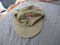 Czapka wojskowa, polowa, rogatywka, patrolówka. Bundeswehra. Rok 1960.