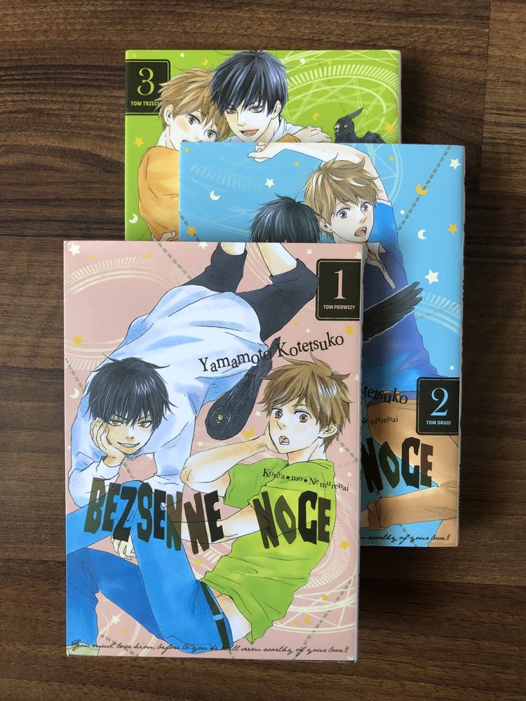 Manga bezsenne noce tom 1-3