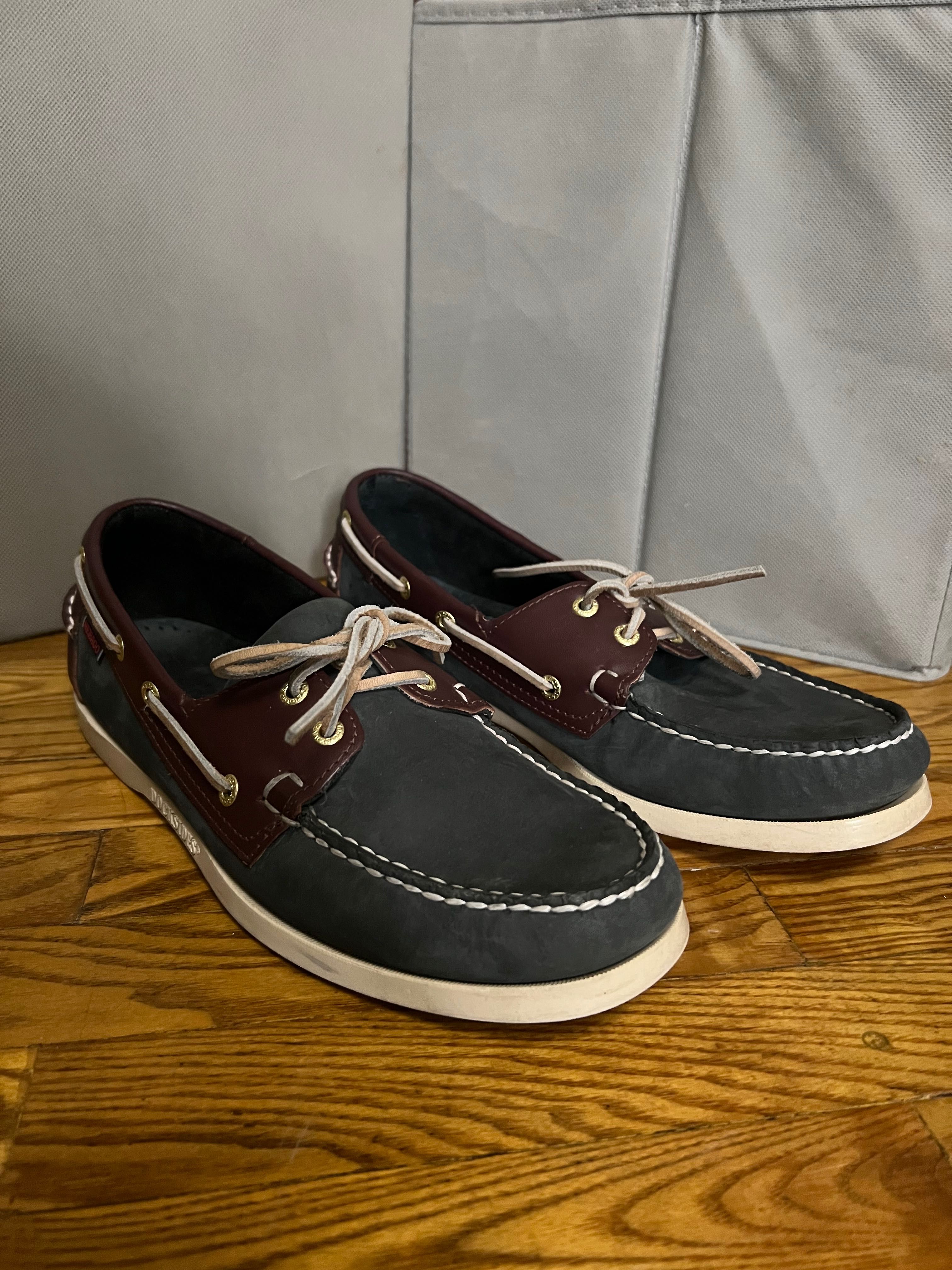 Sebago Docksides туфлі топсайдери мокасини чоловічі шкіряні.