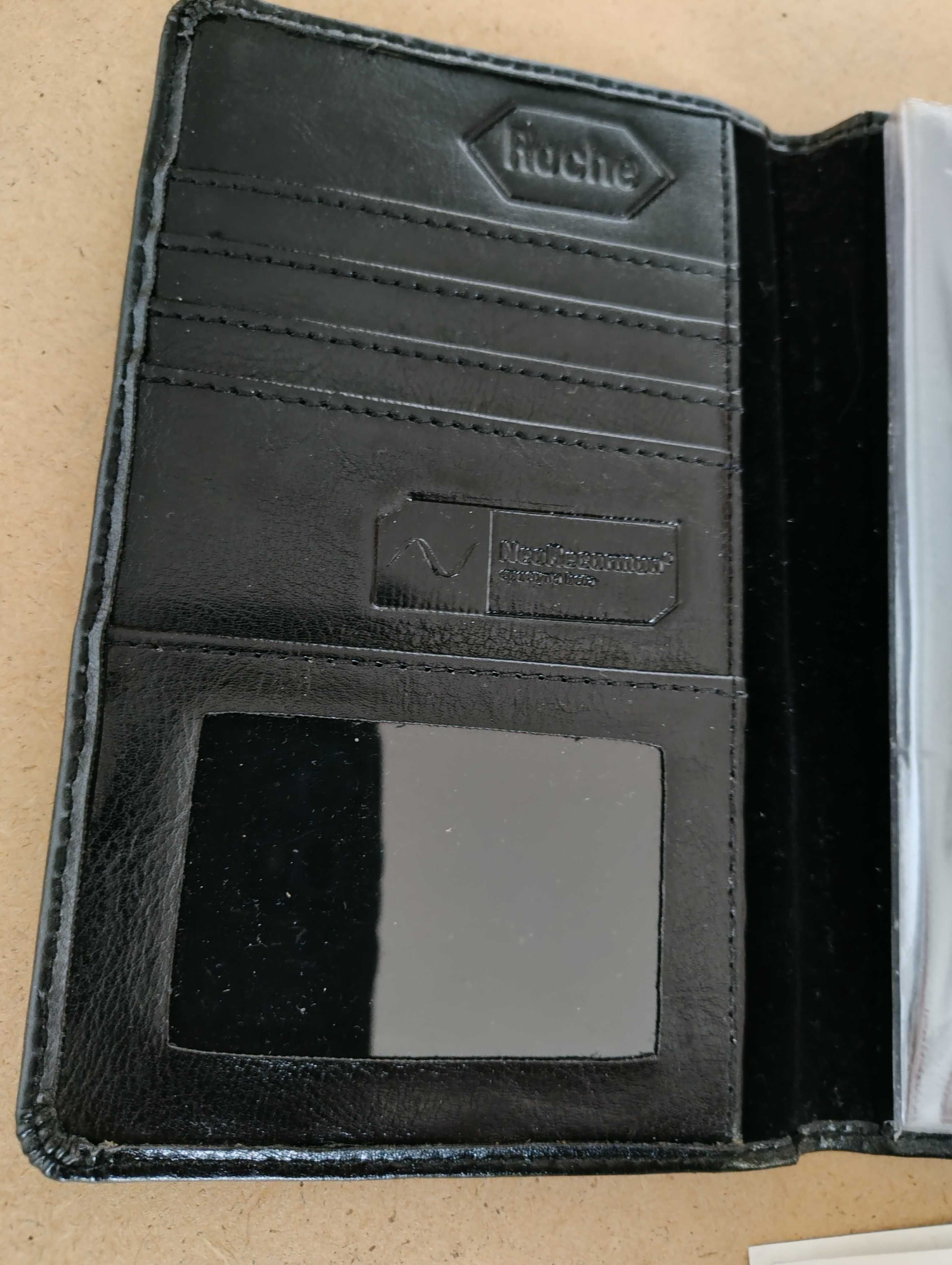 SUPER portfel Wizytownik w etui Roche Etui na wizytówki karty kredytow