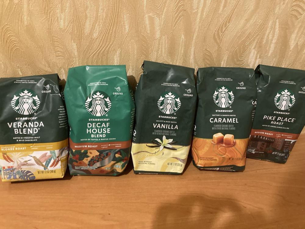Кава/Кофе Starbucks decaf house/veranda/sunsera