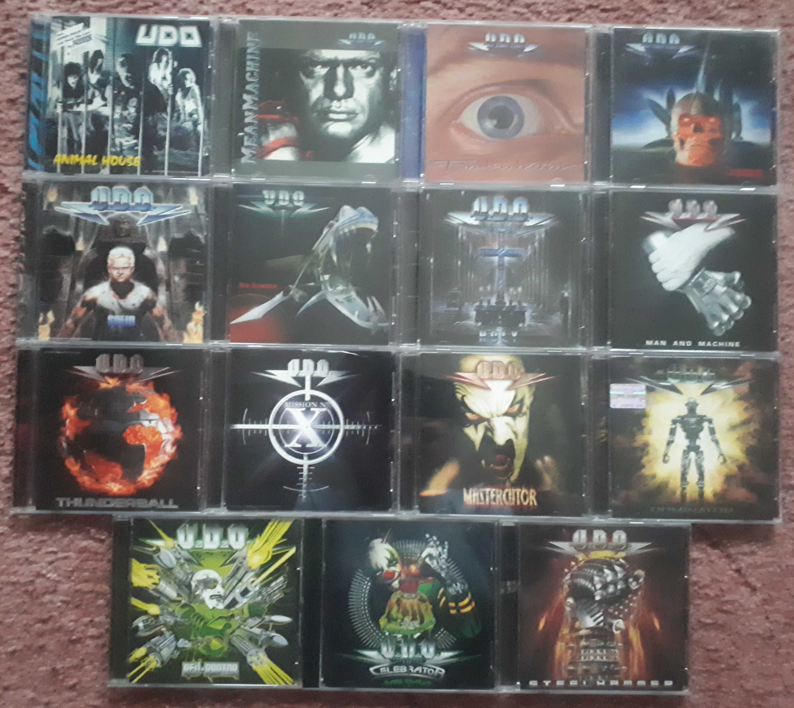 U.D.O. 12 альбомів на CD