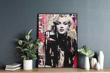 Plakat A3 stylizowany Marilyn Monroe