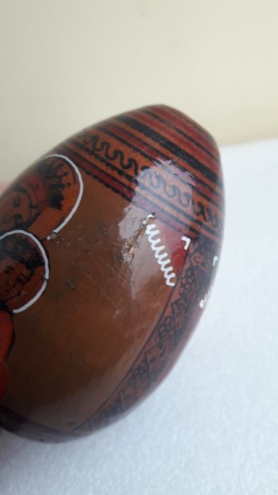 Яйцо дерево ручная роспись